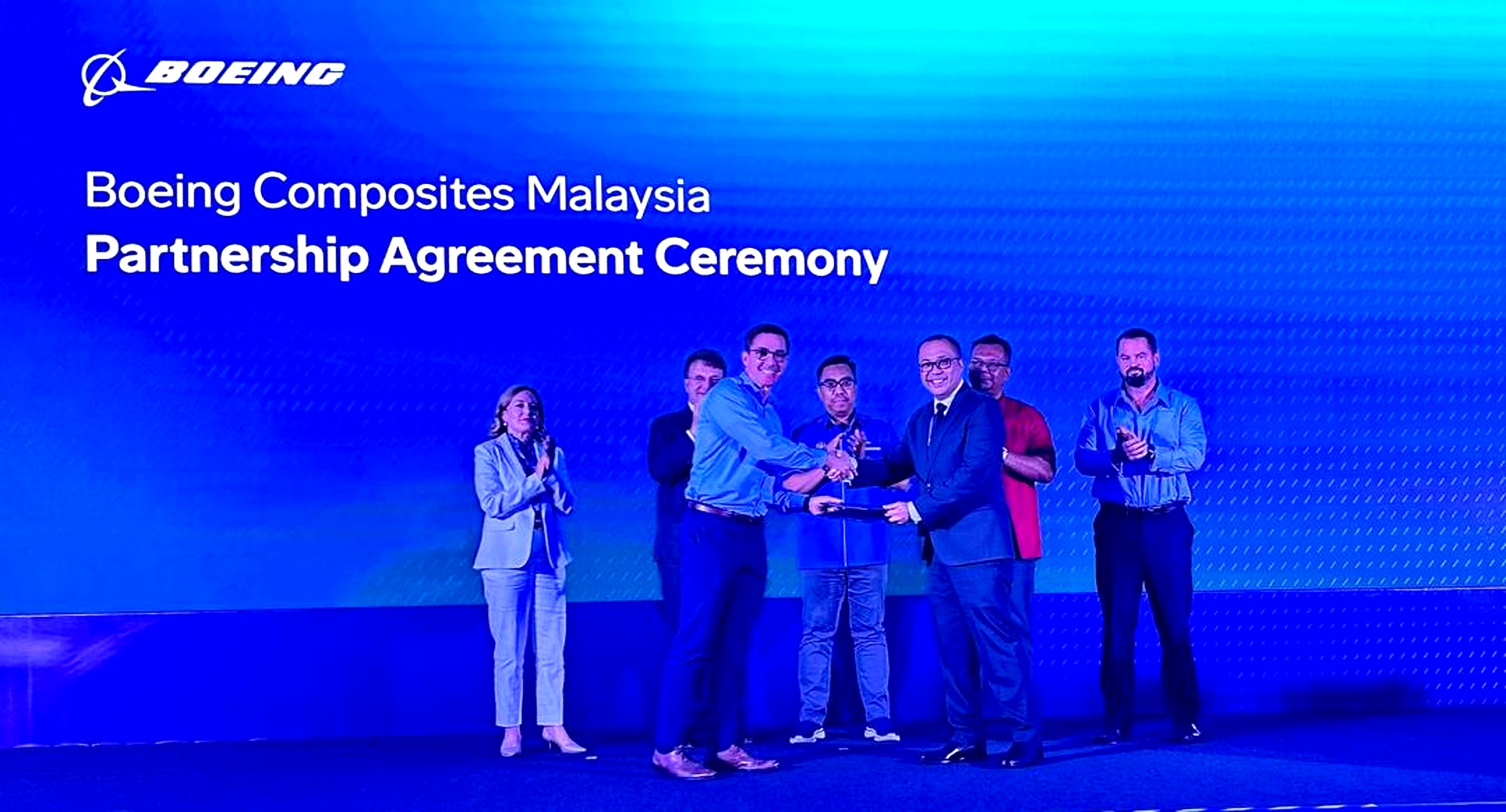 Boeing Composites Malaysia Partnership Agreement signing ceremony, 2024