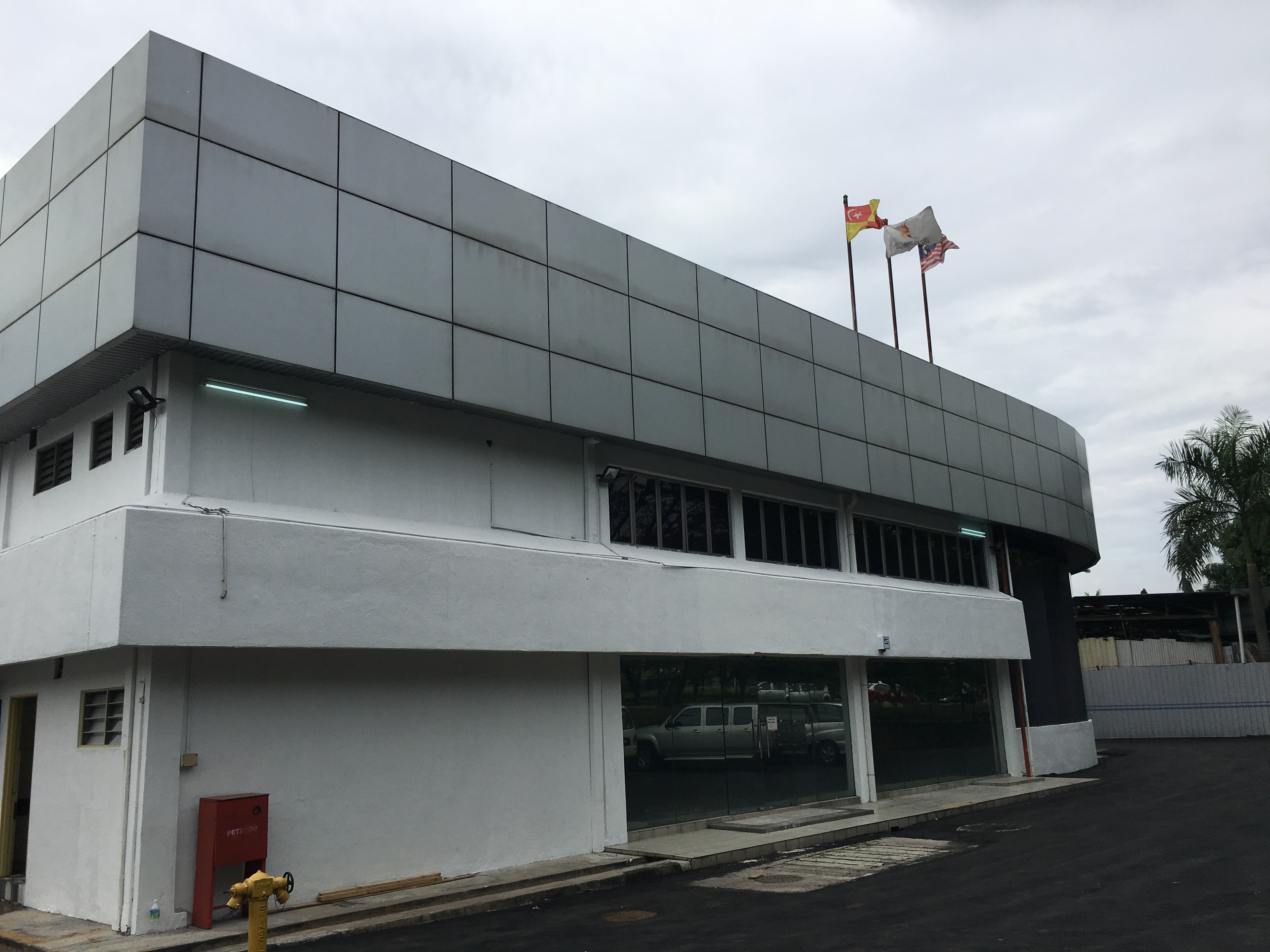 Curge Advance Sdn Bhd current factory building and entrance, Shah Alam