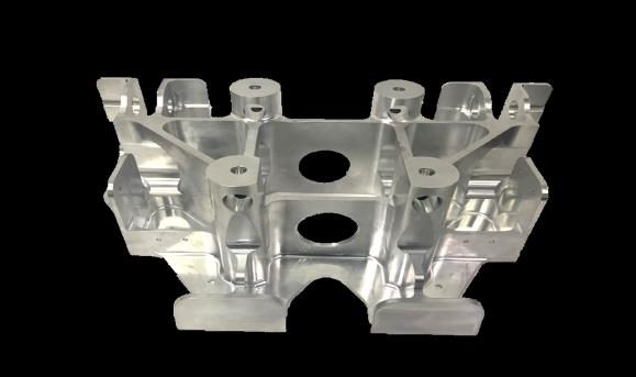 Precision-machined aerospace structural component